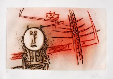 Офорт И Аквитанта Lam - Senza titolo