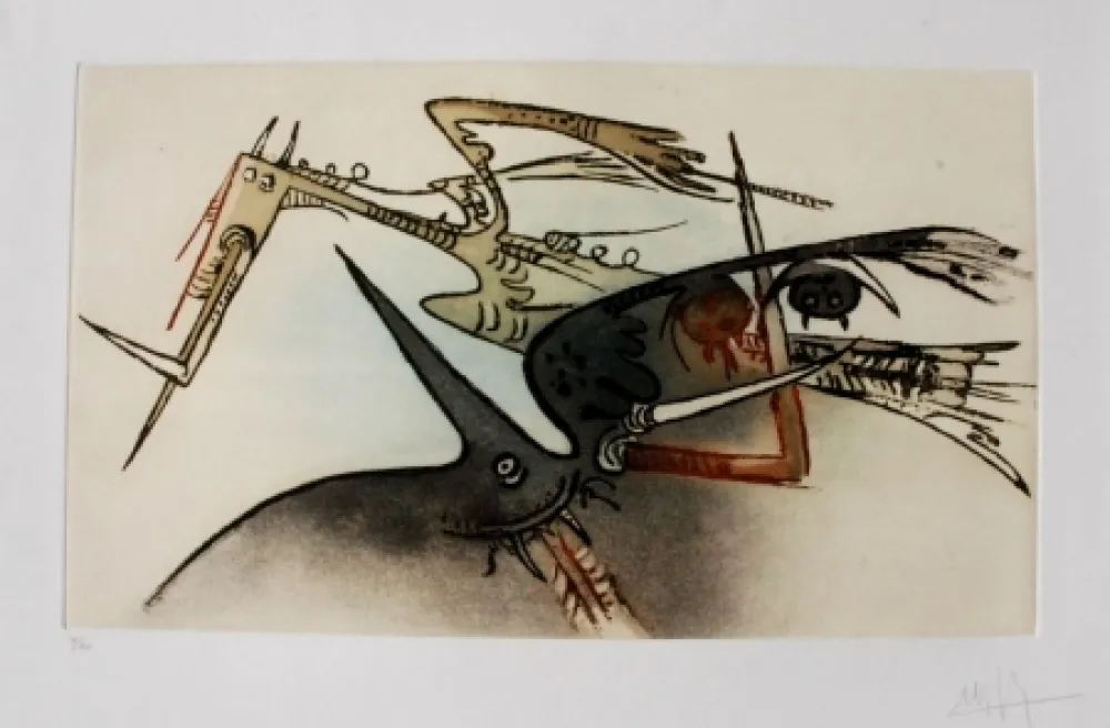 Офорт И Аквитанта Lam - Senza titolo