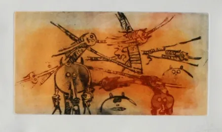 Офорт И Аквитанта Lam - Senza titolo