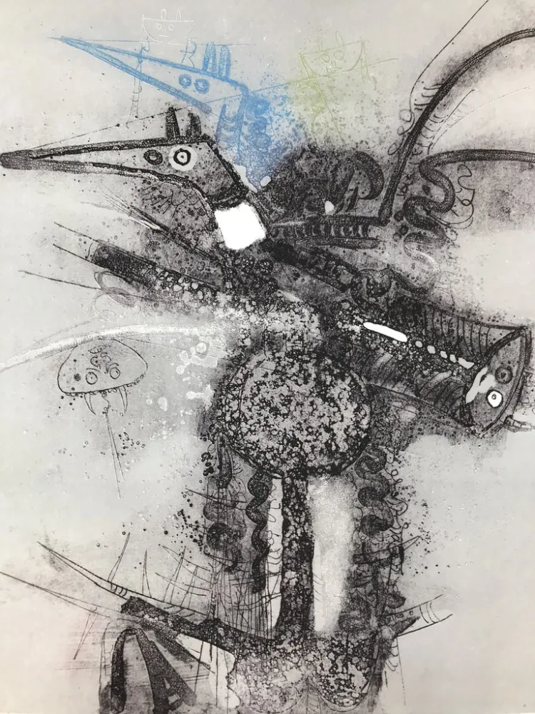 Офорт Lam - Untitled 