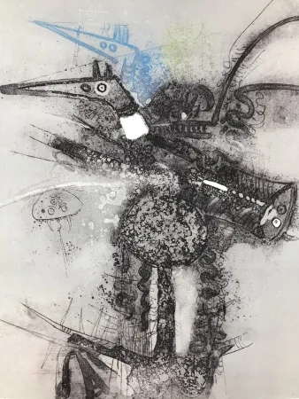 Офорт Lam - Untitled 