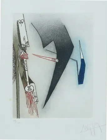 Гравюра Lam - UNTITLED