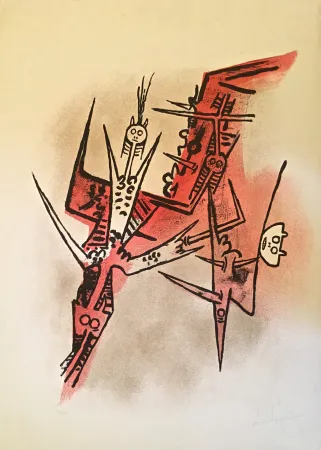 Литография Lam - Untitled