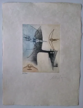 Офорт И Аквитанта Lam - Vingtieme Parallele