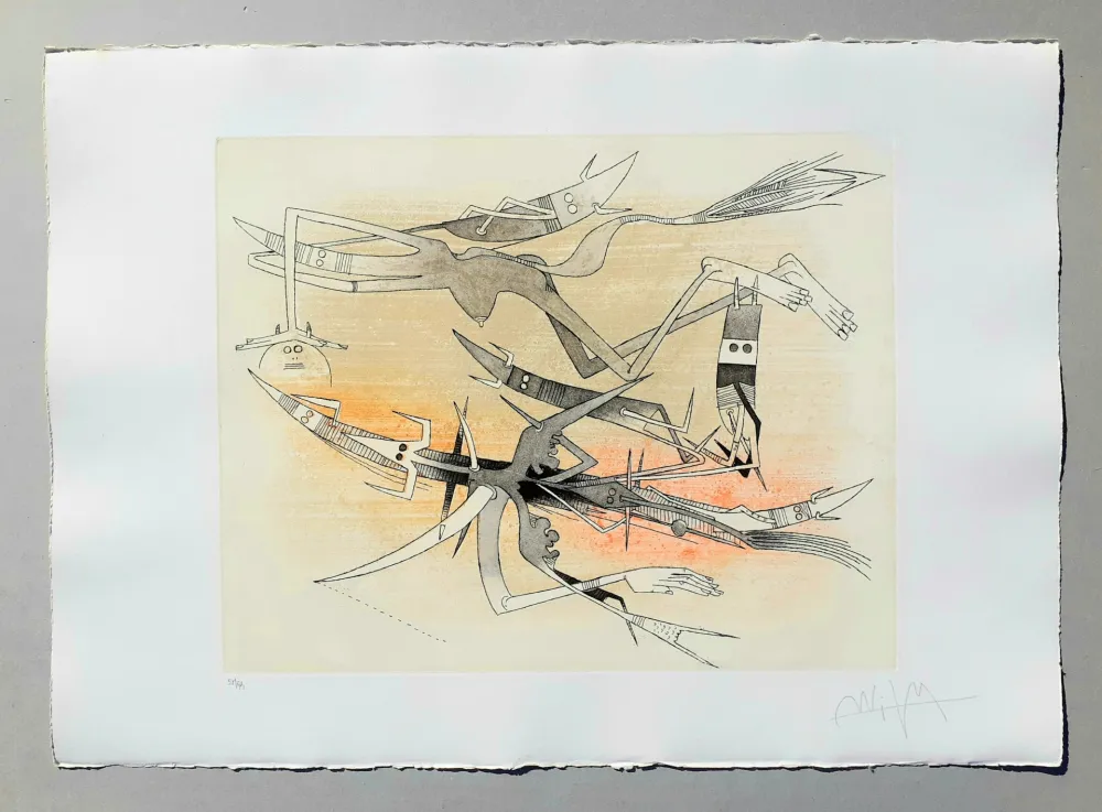 Акватинта Lam - Visible invisible