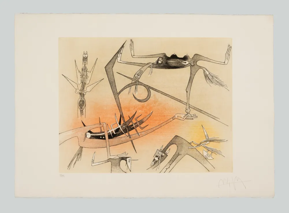 Гравюра Lam - Visible invisible