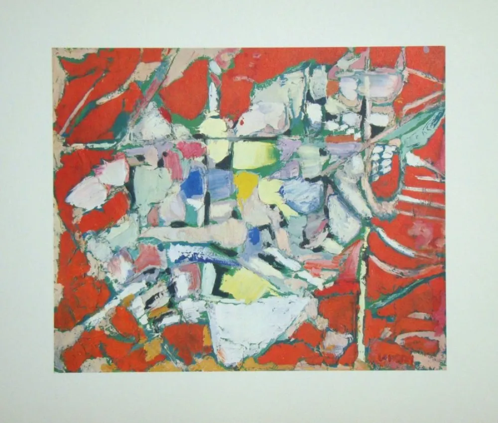 Литография Lanskoy - A propos d'une calomnie