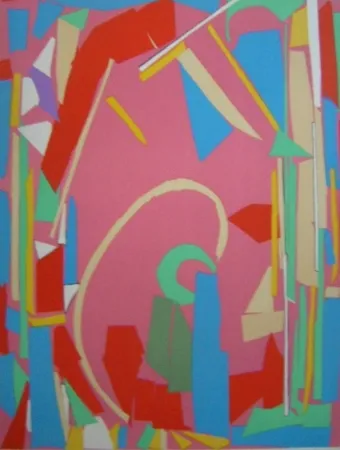 Литография Lanskoy - Composition rose  H II