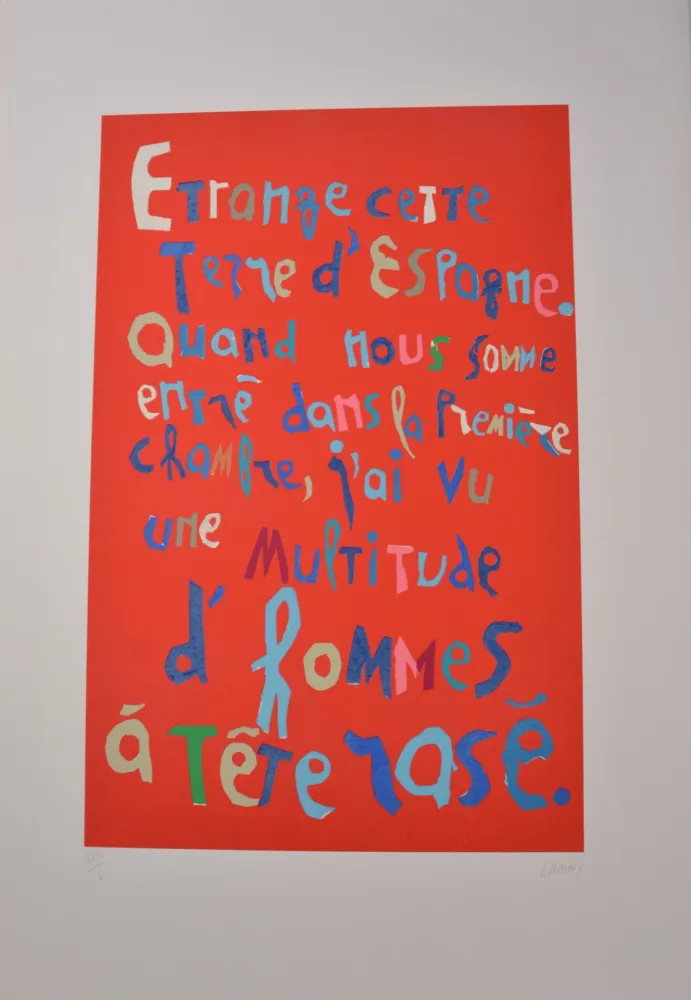 Литография Lanskoy - Journal d'un fou 