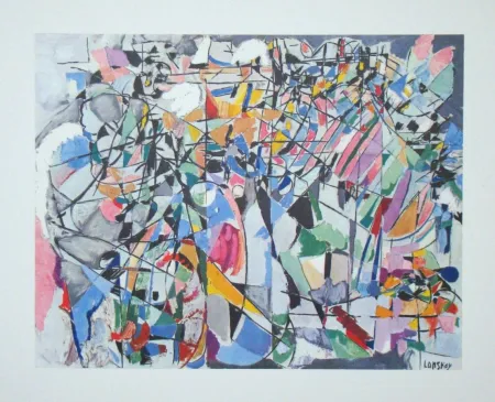 Литография Lanskoy - Les heures, les jours et les années