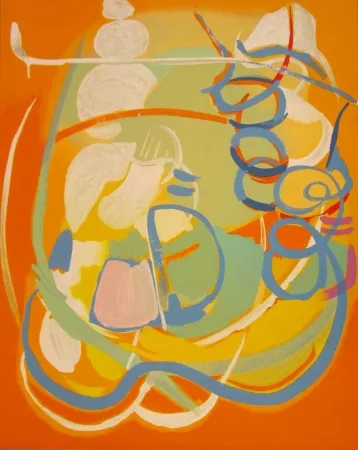 Литография Lanskoy - Lithograph from the Génèse Portfolio