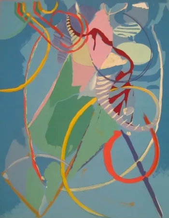 Литография Lanskoy - Lithograph from the Génèse Portfolio