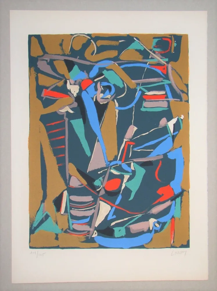 Литография Lanskoy - Sans titre