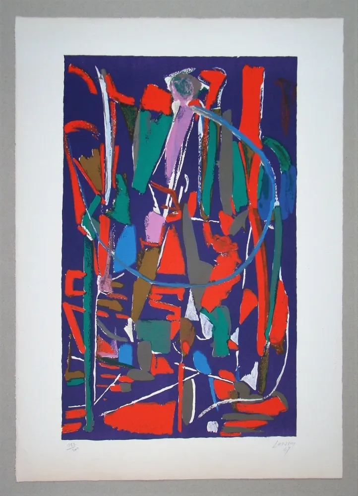 Литография Lanskoy - Sans titre