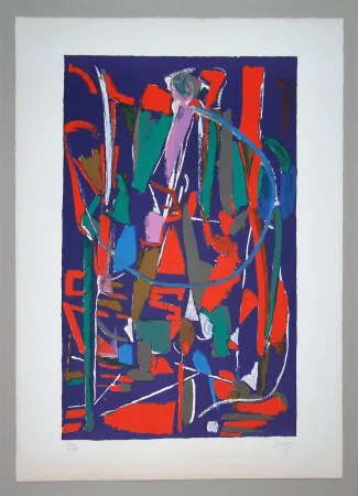 Литография Lanskoy - Sans titre