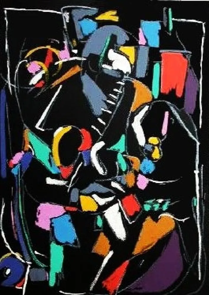 Литография Lanskoy - Sans titre