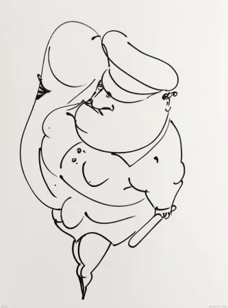 Литография Lanzarini  - Demostración de poder