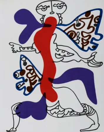 Литография Lapicque - Apocalypse, 1974