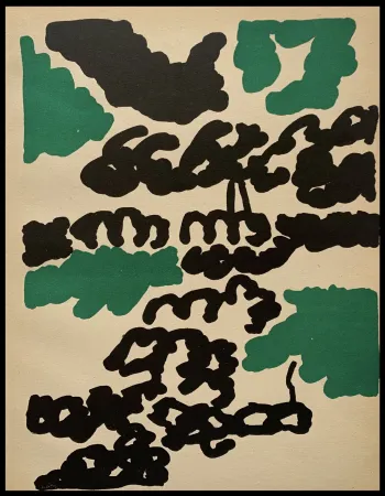 Литография Lapicque - Composition 