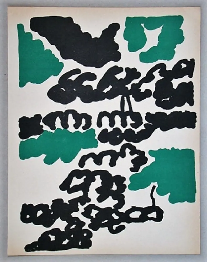 Литография Lapicque - Composition pour XXe Siècle