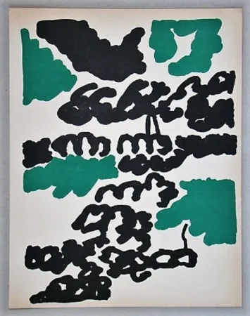 Литография Lapicque - Composition pour XXe Siècle