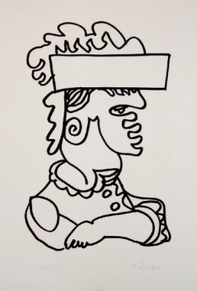 Литография Lapicque - Iago