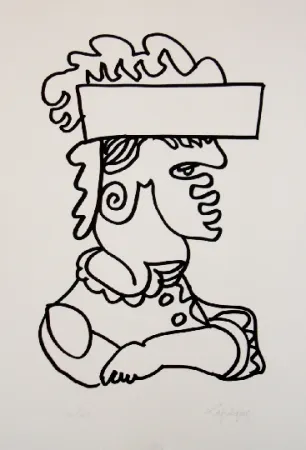 Литография Lapicque - Iago