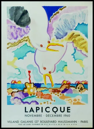 Афиша Lapicque - LAPICQUE GALERIE VILLAND GALANIS 