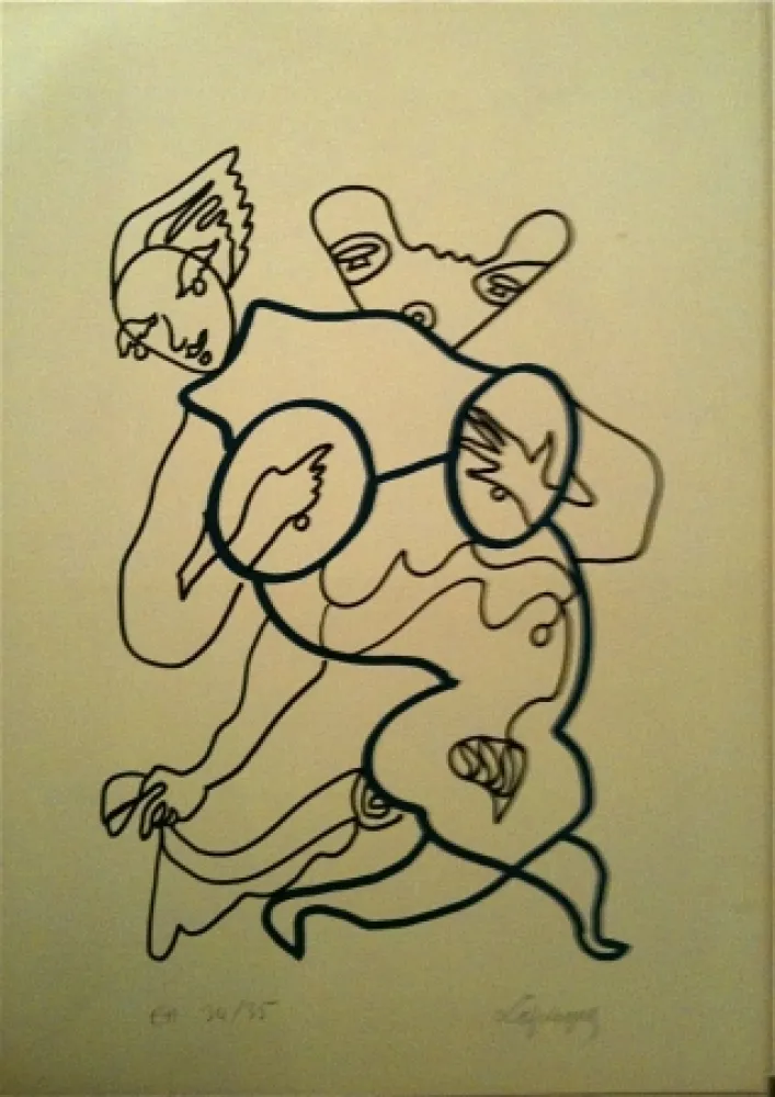 Литография Lapicque - Sans titre