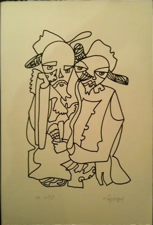 Литография Lapicque - Sans titre