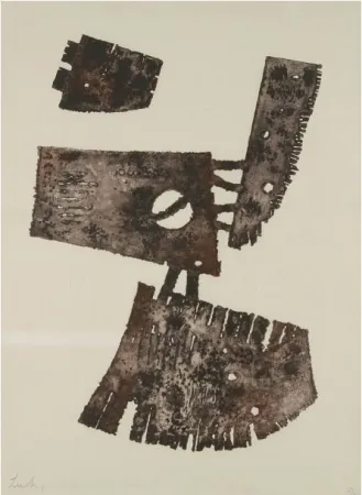 Офорт Lardera - Composition