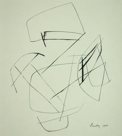 Трафарет Lardera - Composition abstrait