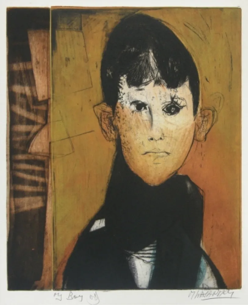 Гравюра Lasansky - My Boy