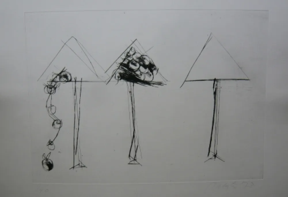 Гравюра Lataster - Sans titre