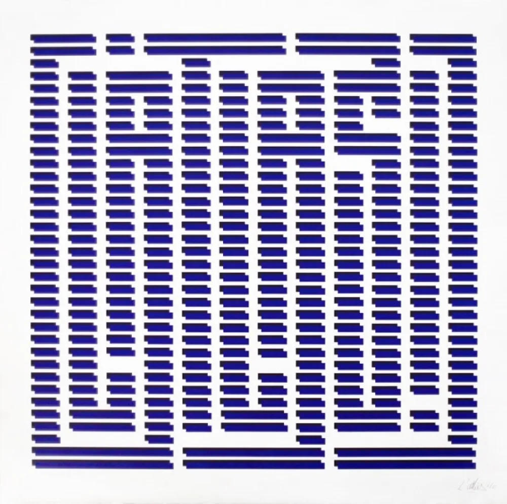 Литография L'atlas - Persiennes