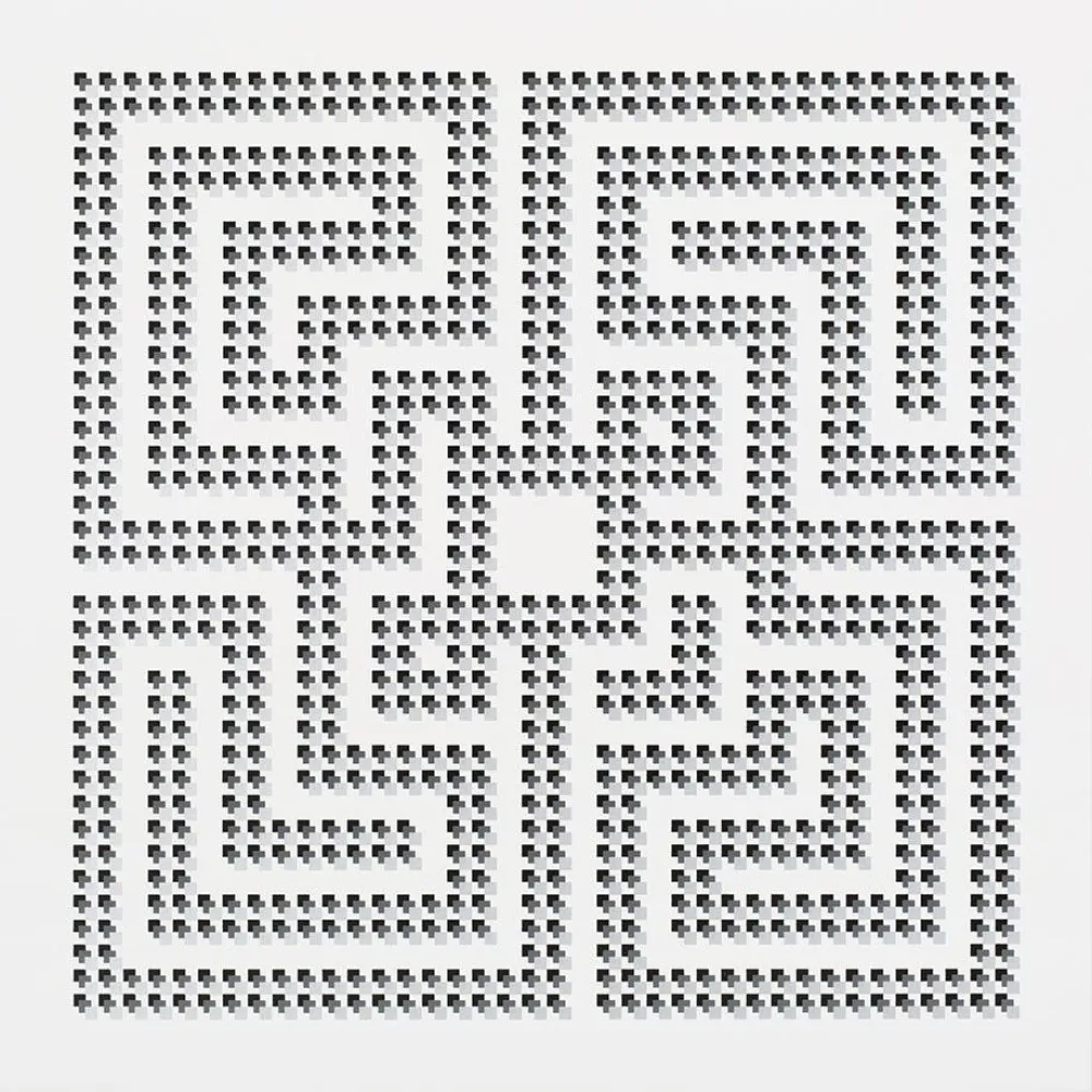 Литография L'atlas - Square series #1