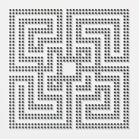 Литография L'atlas - Square series #1