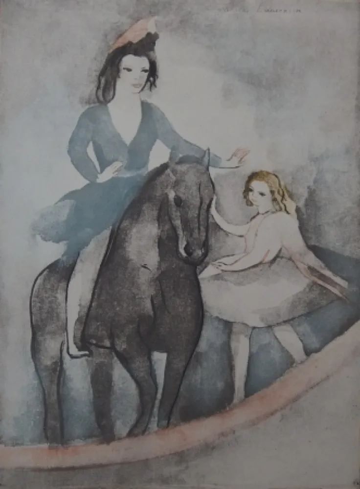 Офорт Laurencin - Dialogue sur la danse