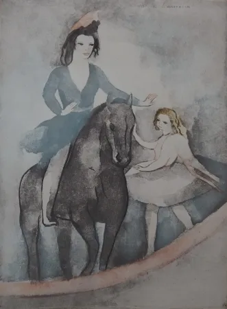 Офорт Laurencin - Dialogue sur la danse