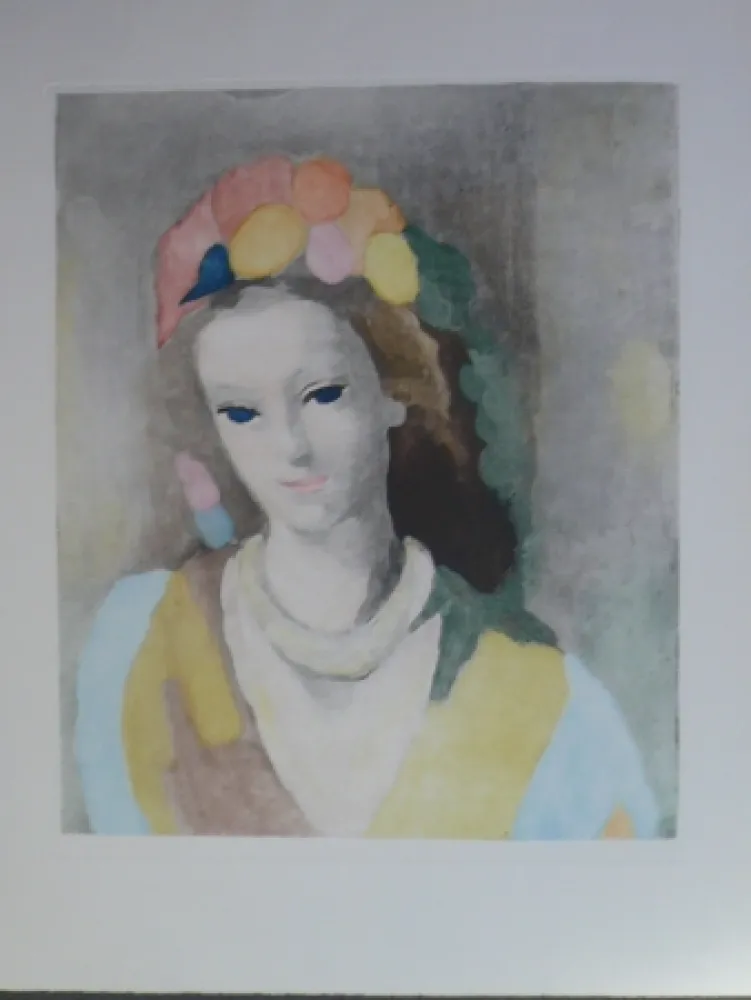 Акватинта Laurencin - Jeune fille