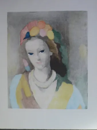 Акватинта Laurencin - Jeune fille