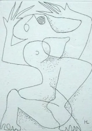 Офорт Laurens - L'exterminée