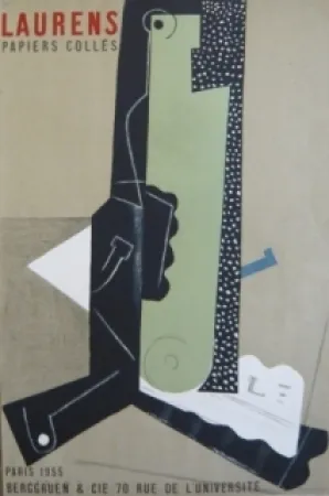 Литография Laurens - Papiers decoupés