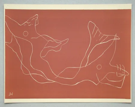 Линогравюра Laurens - Sirènes