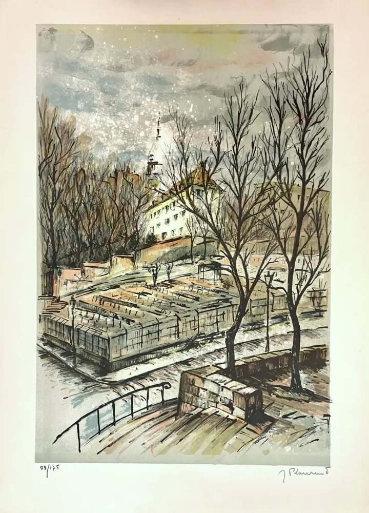 Литография Laurent - Sans Titre