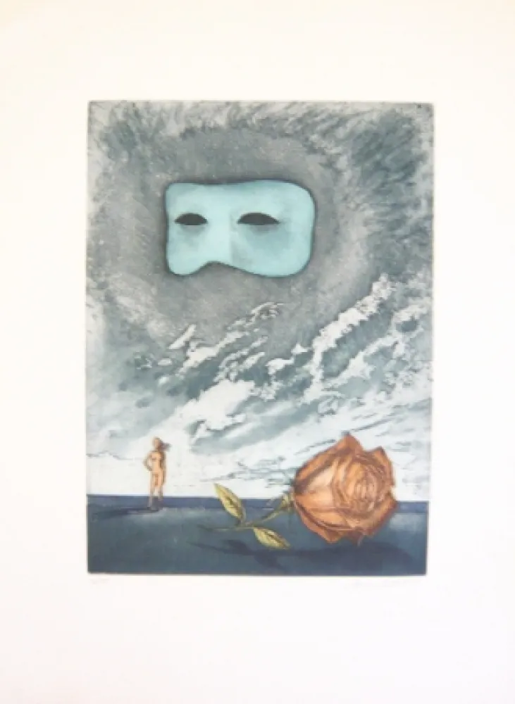 Офорт И Аквитанта Laventhol - Composition 1