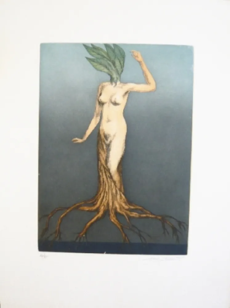 Офорт И Аквитанта Laventhol - Composition 3