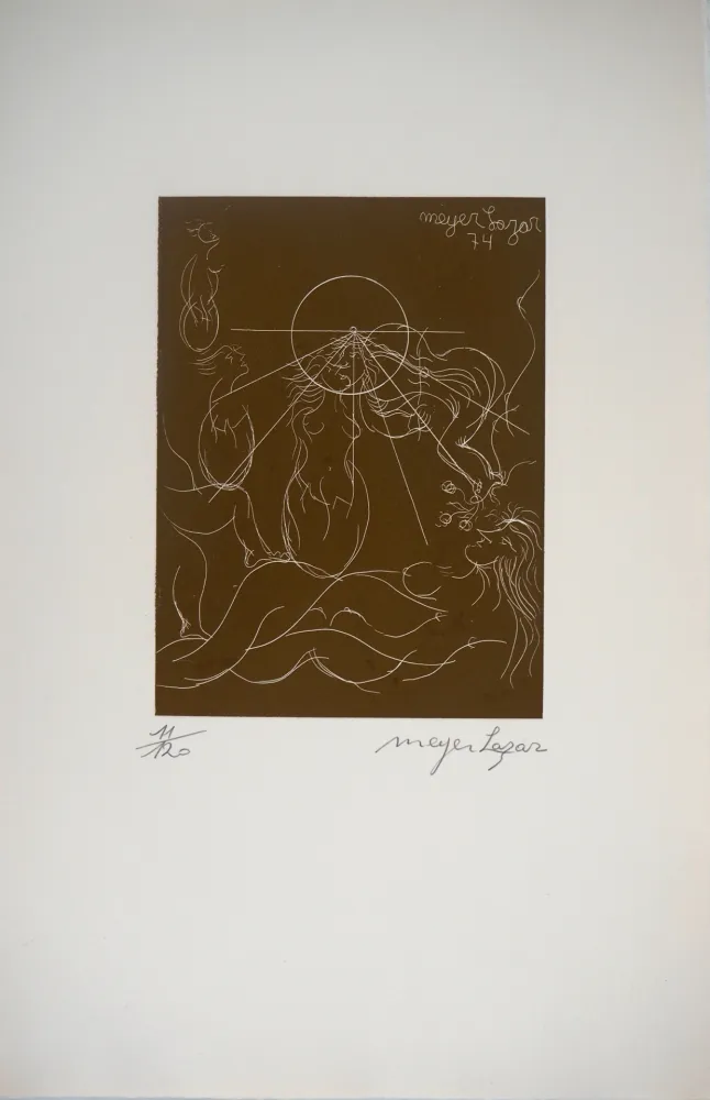 Гравюра Lazar - Cantique des Cantiques, L'Amour comme seul horizon