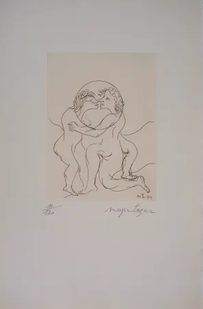 Гравюра Lazar - Cantique des Cantiques, Passion, Je ne vois que toi