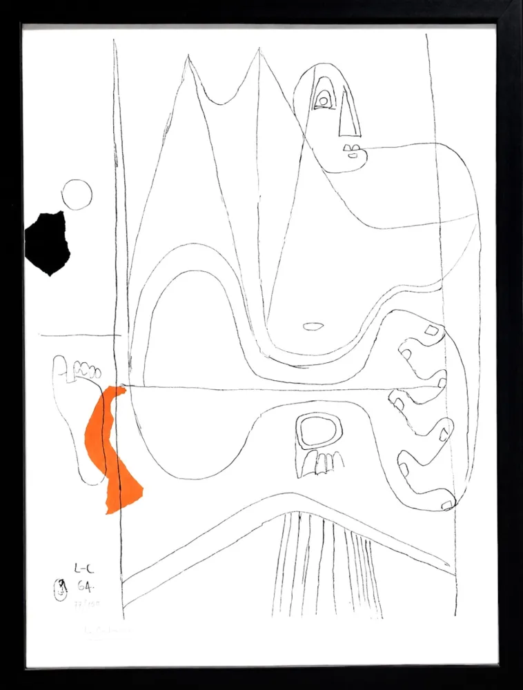 Литография Le Corbusier - Icône 8 (Weber 81)